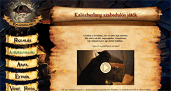 Desktop Screenshot of kalozbarlang.com